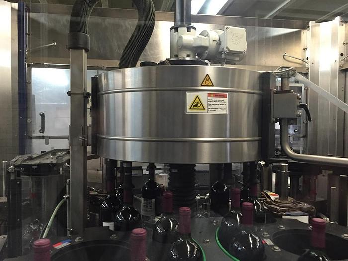 Used Labeler, Krones, Universella, Front&Back, Glue, Wine Bottles #C740300