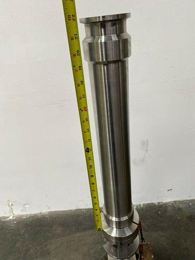 Used Prochrom HPLC Stainless Steel Preparative Chromatography Column 3.5" x 20" 100 bar 1450 PSI