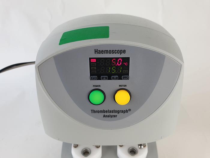 Used Haemonetics TEG 5000 Thrombelastograph Hemostasis Analyzer