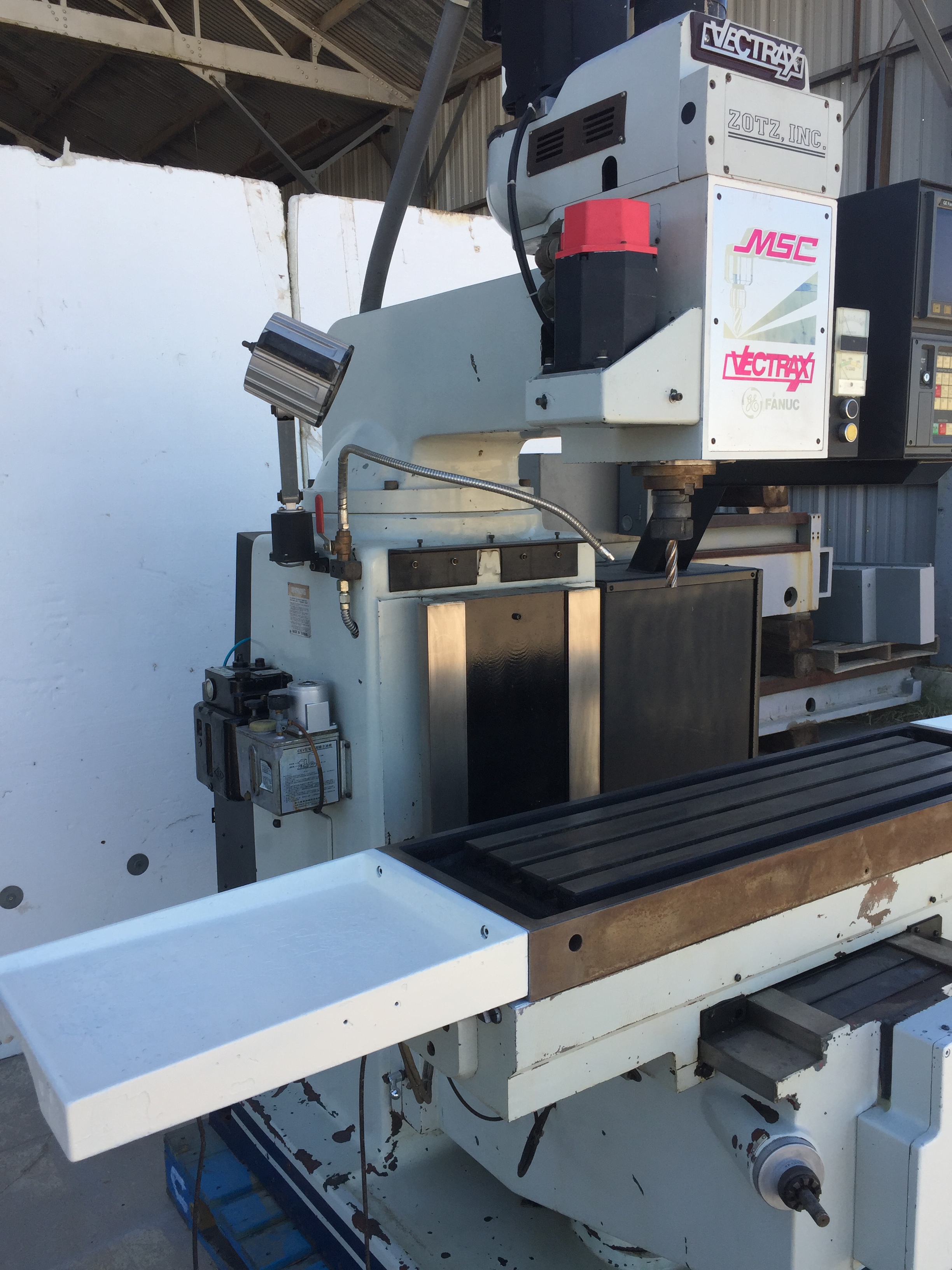 Used MSC Vectrax Model GS 30 N 3-Axis CNC Vertical Milling Machine
