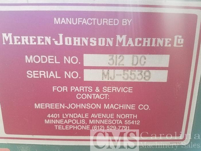 Used Mereen Johnson Model 312DC Gang Rip Saw