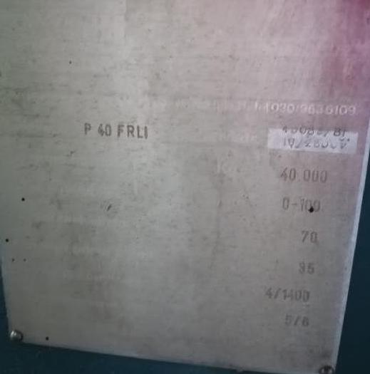 Usato PRESSA A FRIZIONE COTELLI DA 40 TON - MOD.P40FR LI