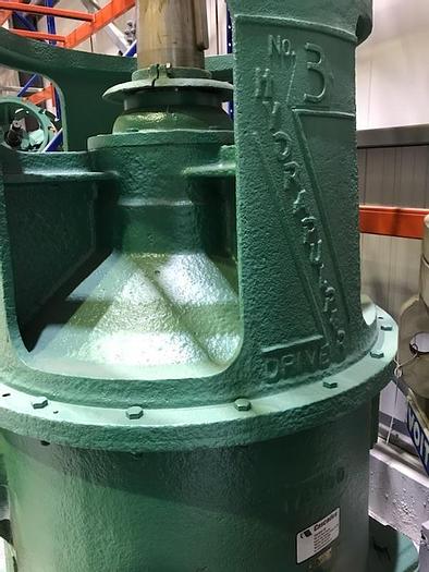 Used BLACK CLAWSON PULPER DRIVE SIZE 3 GEARBOX 3.53: 1 REFURBISHED