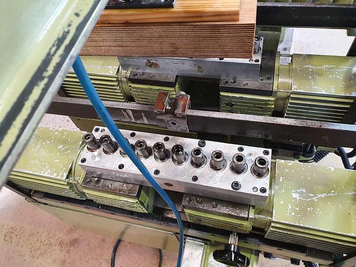 Used 1982 Biesse BIESSE - multispindle boring machine   model BEAVER