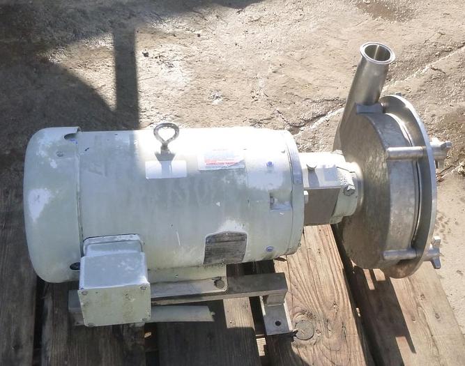 Used Pump, Centrif., 7.5 HP, Fristam, Mdl FPX3451, 300 GPM #S744942
