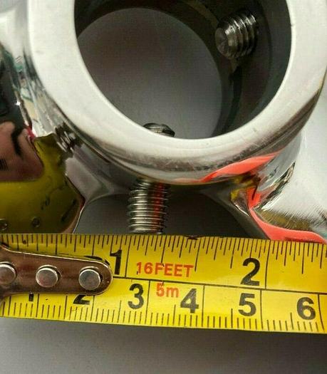 Used Stainless Steel 3 Blade Tank 8.75" Mixing Propeller 2" Shaft OD