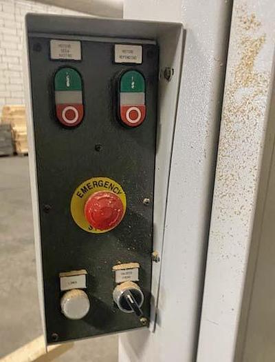 Used ACM bandsaw BS 740 RS3, with feeding unit