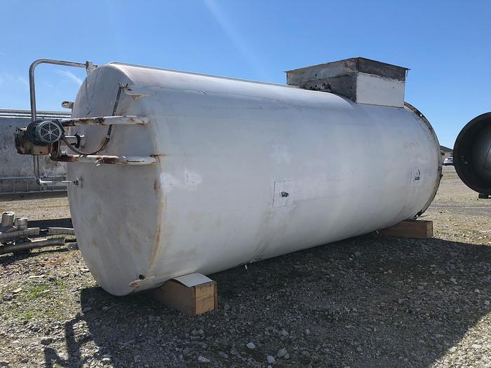 Refurbished 6,000 GALLON MUELLER REFRIGERATED VERTICAL SILO TYPE STORAGE TANK - S/S