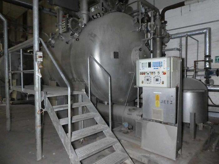 Used 2 x 250kg THEN Two Rope Jet High Temperature Dyeing Machine, Type Airflow 450, 1996