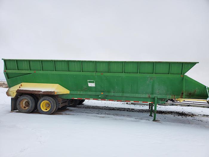 Used 34' Orco Chain Floor Trailer - Used for Beets