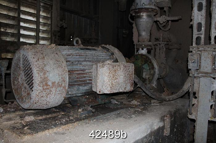 Used Toshiba B1504FLG3BSHD A/C Motor, 150 Hp, 1800 Rpm, 445TS Frame #42489