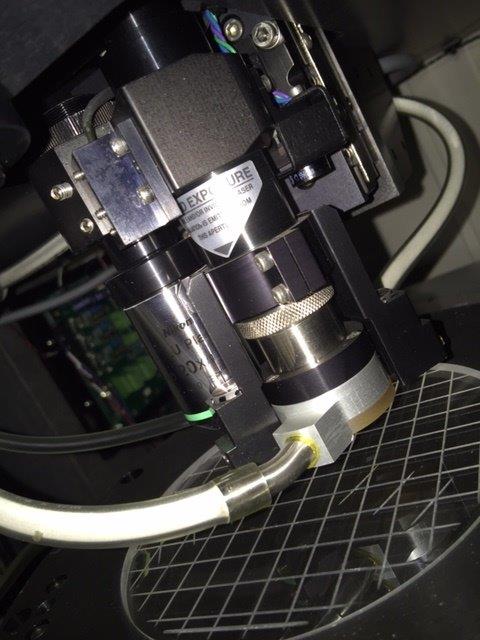 Used Newwave Research Accuscribe 2150 Laser Scribe System - Auto production model