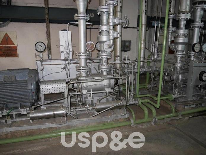 Used 135 MW 2001 Used GE 7LM 6000PC Natural Gas Turbine Generator Sets