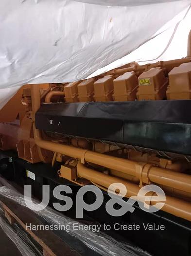 Used 2.5 MW 2018 New Caterpillar 3520H Natural Gas Generator Sets