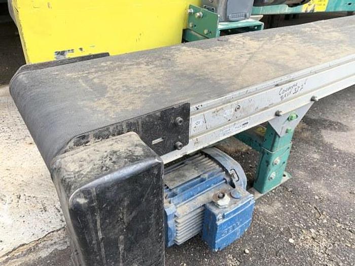 Used 12 INCH WIDE x 16 FT LONG BELT CONVEYOR