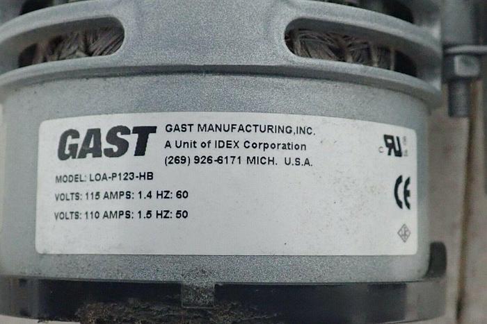 Used Gast Manufacturing Model LOA-P123-HB Vacuum Pump