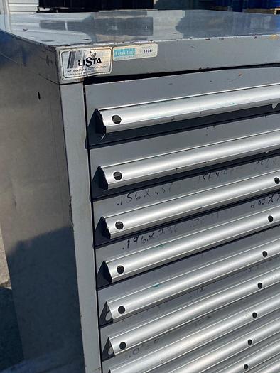 Used Lista 13-Drawer Industrial Tooling Cabinet
