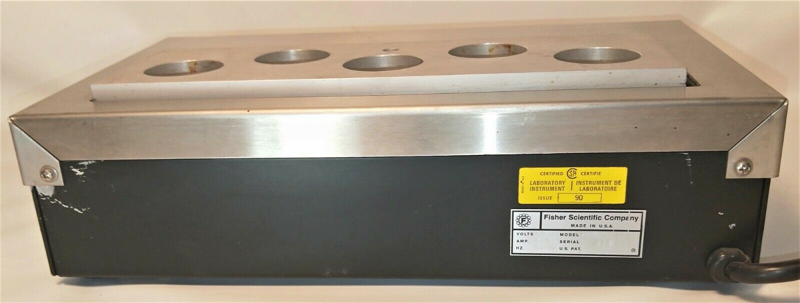 Used Fisher 145 Dry Block Bath