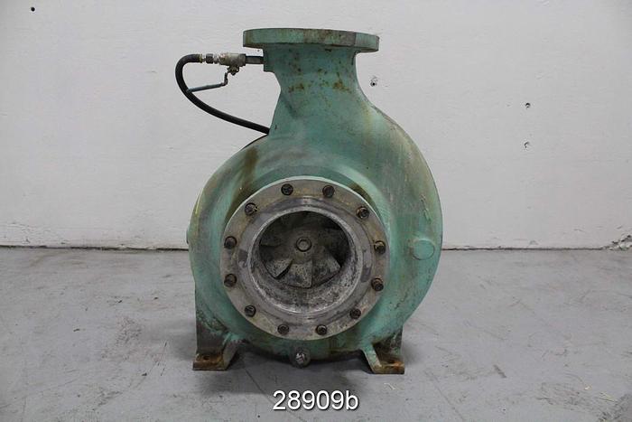 Used Goulds 3175, 8x10x18, SS Casing, SS 7 Vane 15" Impeller #28909
