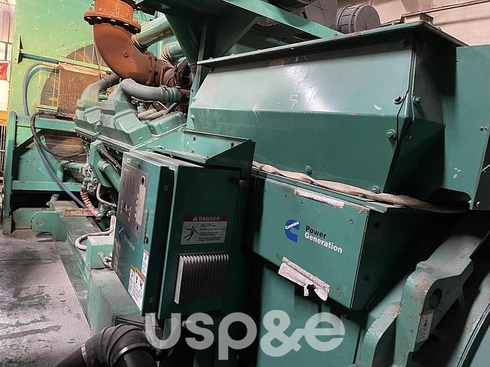 Used 2 MW 2004 Used Cummins QSK60-G8 Diesel Generator