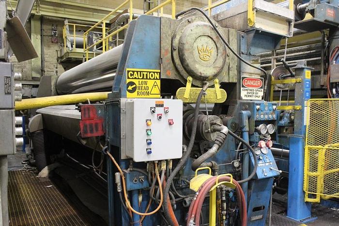 Used 180" (4.57M) BELOIT FOURDRINIER PAPER MACHINE