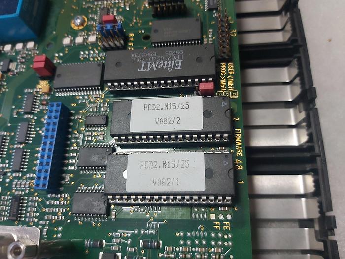 Gebraucht Bedienterminal + CPU Modul, PDC2.C100 + PCD2.M150, Saia, gebraucht