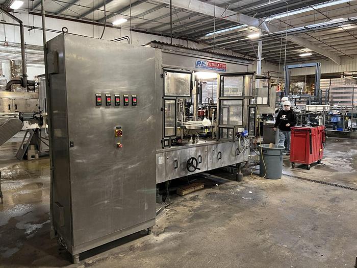 Used P.E.Pressure Sensitive Rotary Labeler Model Futura Top