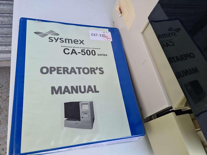 Used Sysmex CA-500 Coagulation Analyzer