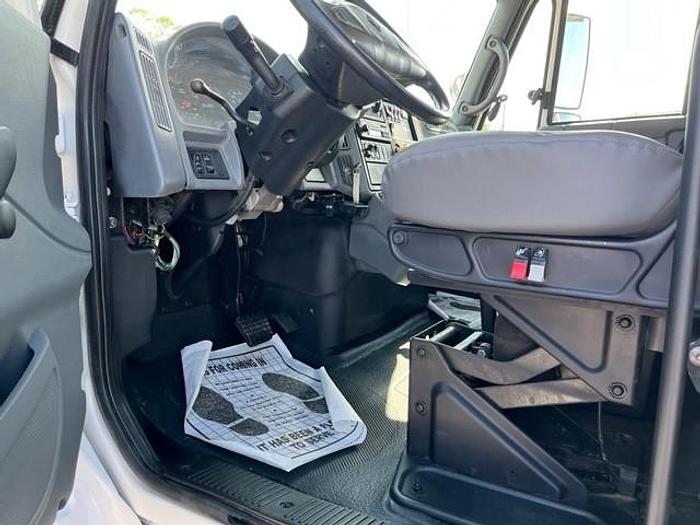 Used 2007 INTERNATIONAL 7400 65FT FLATBED BUCKET TRUCK W/ MATERIAL HANDLER