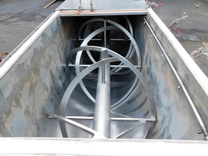 Used 80 CU. FT. RIBBON BLENDER – S/S WITH C/S JACKET (#9766)