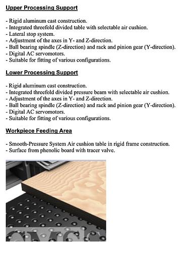 Used 2007 Weeke BHX 500 CNC Router
