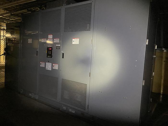 Used SQUARE D COMPANY 2000 / 3000 KVA DRY TYPE TRANSFORMER
