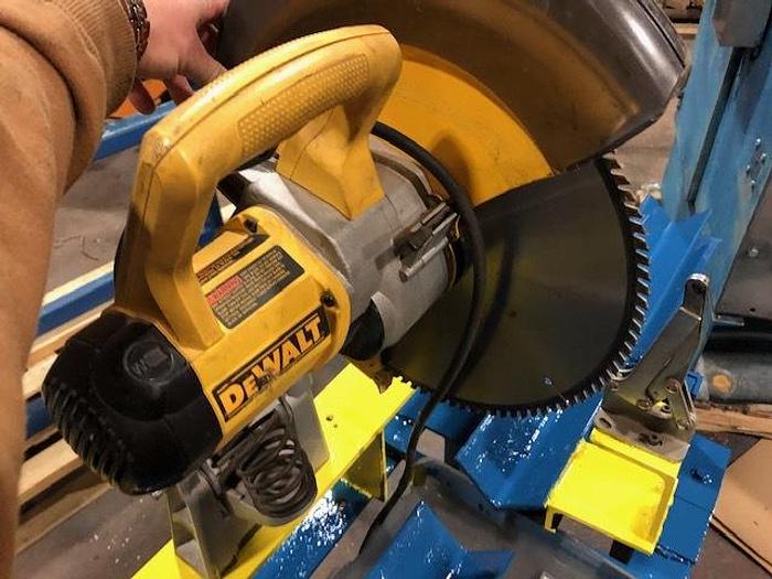 Used 70" CUSTOM CORE SAW W/DEWALT  14" MULTICUTTER
