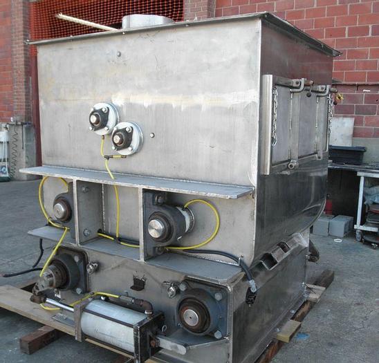 Used Mixer, Paddle, 26.5 CF, S/st, Forberg, Mdl F-750XE, 30 HPMixer, Paddle, 26.5 CF, S/st, Forberg, Mdl F-750XE, 30 HP #S740577
