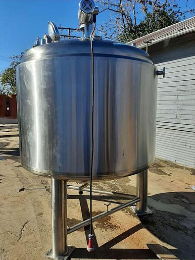 Used Reactor, 793 Gallon, 316L S/st, Jkt, 50 PSI, Agit, A #S744212