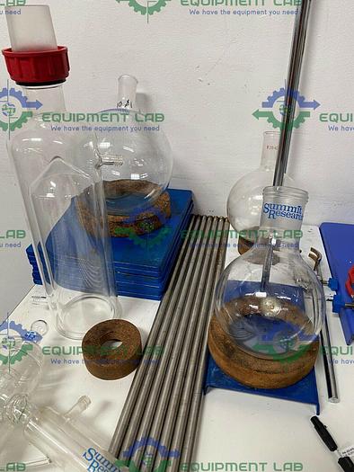 Used Summit Research  Short Path Incomplete Distillation System Components