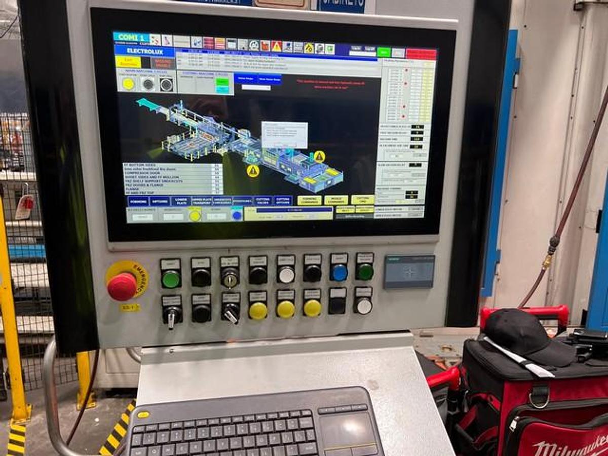 Used 2018 Comi Plastic Thermoforming Machine Model Super Line NG Full Electric