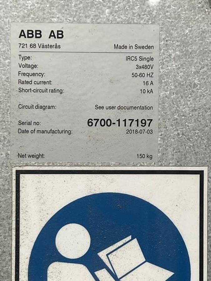 Used 2018 ABB IRB 6700-150/3.2