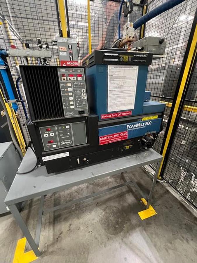 Used 2020 Nordson Foam Melt Machine Model Foam Melt 200