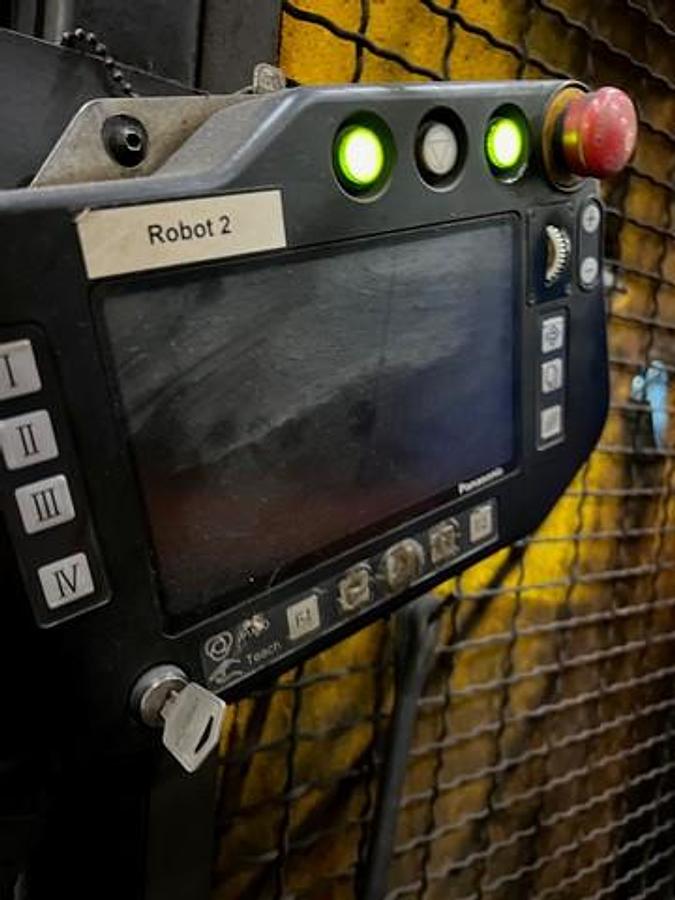 Used 2008 Panasonic Dual Robotic Welding Cell