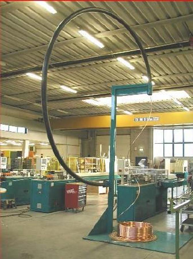 Used 2018 SMI Vertical Overhead Coiled Tube Uncoiler Model CF127