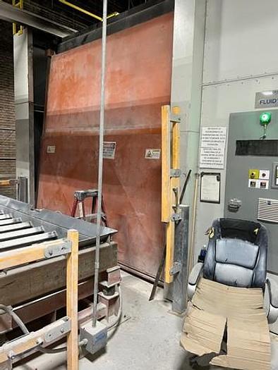 Used 2018 Dynamec Systems E-30.10.13 Fluid Bed Paint Removal Burn Off Oven