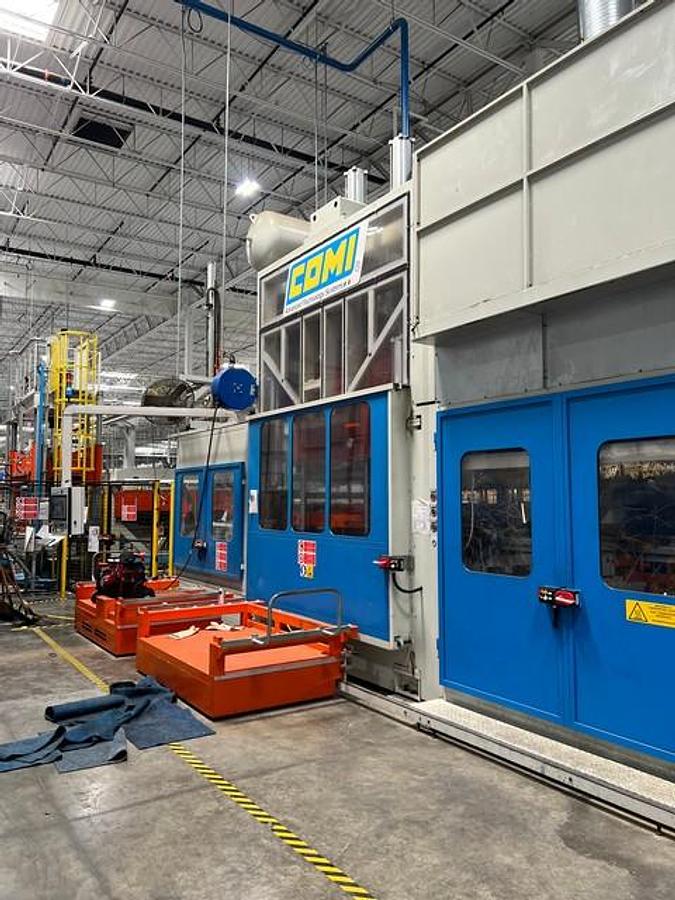 Used 2018 Comi Plastic Thermoforming Machine Model Super Line NG Full Electric