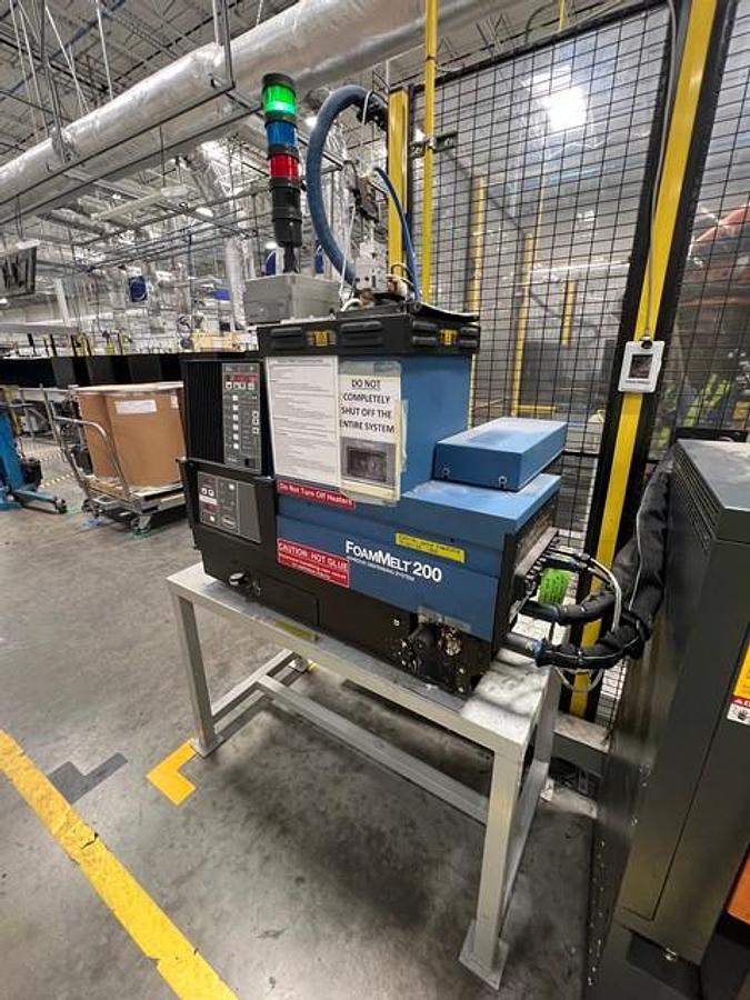 Used 2020 Nordson Foam Melt Machine Model Foam Melt 200