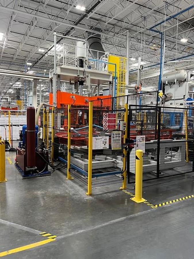 Used 2018 Comi Plastic Thermoforming Machine Model Super Line NG Full Electric