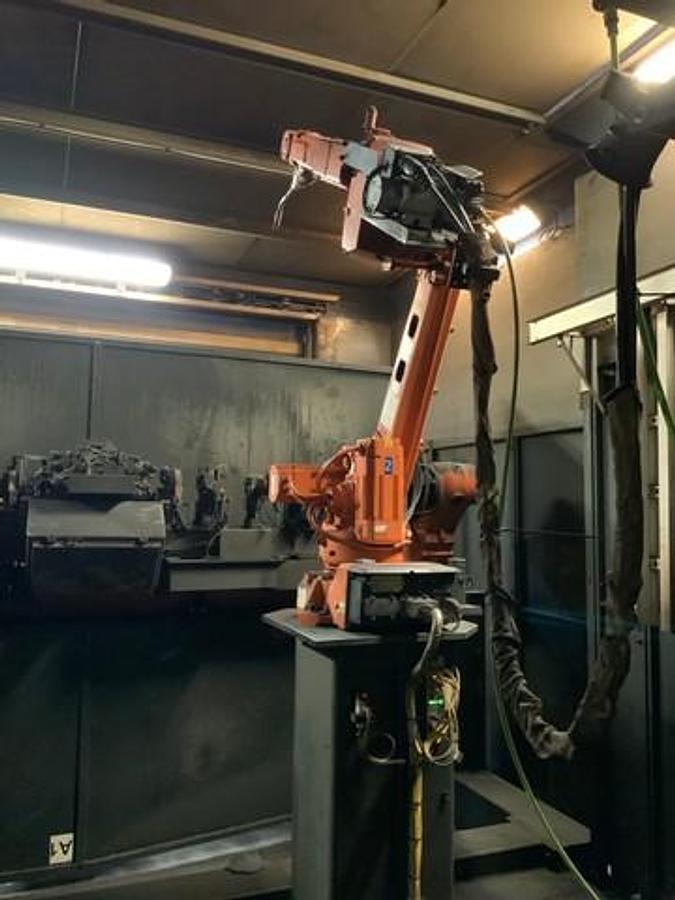 Used 2015 ABB Dual Robot Welding Cell