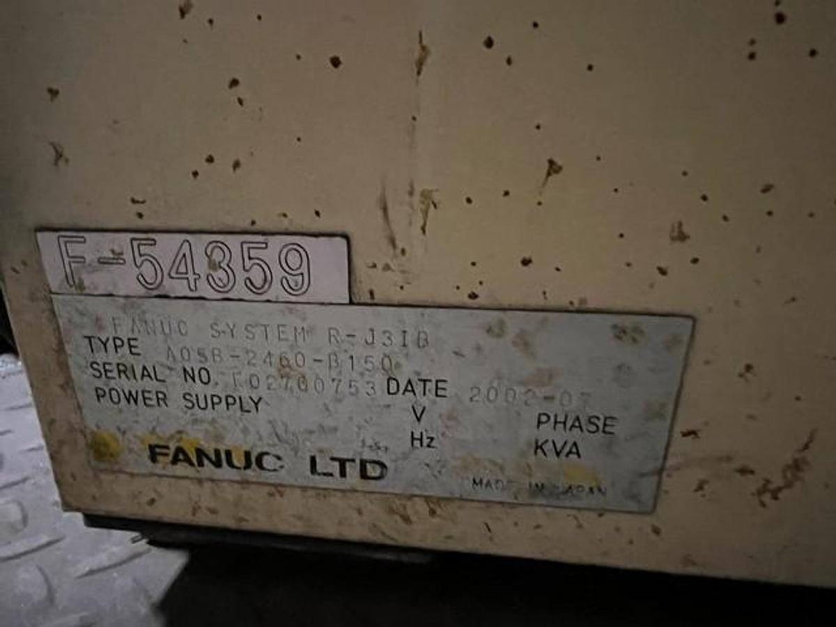 Used 2002 Fanuc Dual Robotic Welding Cell