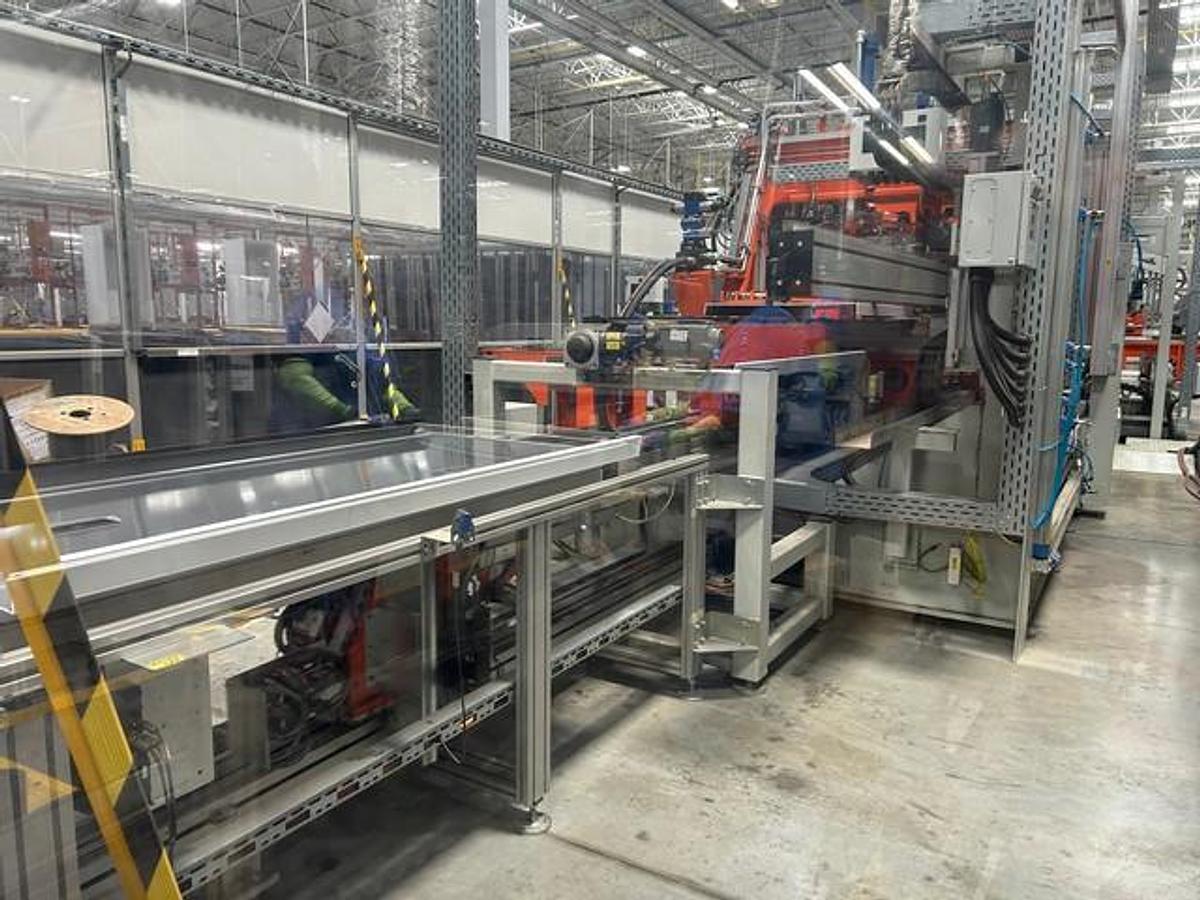 Used 2018 QS Group Sheet Metal Door Fab Line