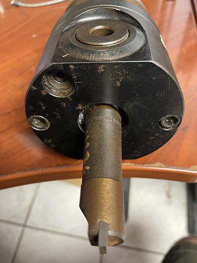 Used USED-TSD MICROBORE GAH-12-1-075 ADJUSTABLE BORING HEAD WITH BORING BAR ON CAT 50.