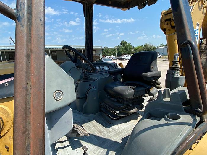 Used 2003 CAT 420D BACKHOE 4X4, EXTENDA-HOE
